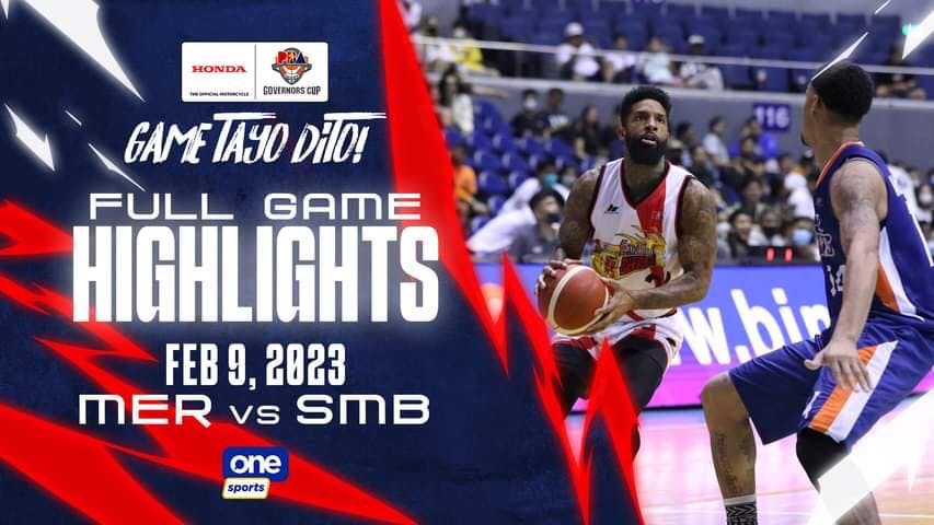 San Miguel remains undefeated after Meralco victory